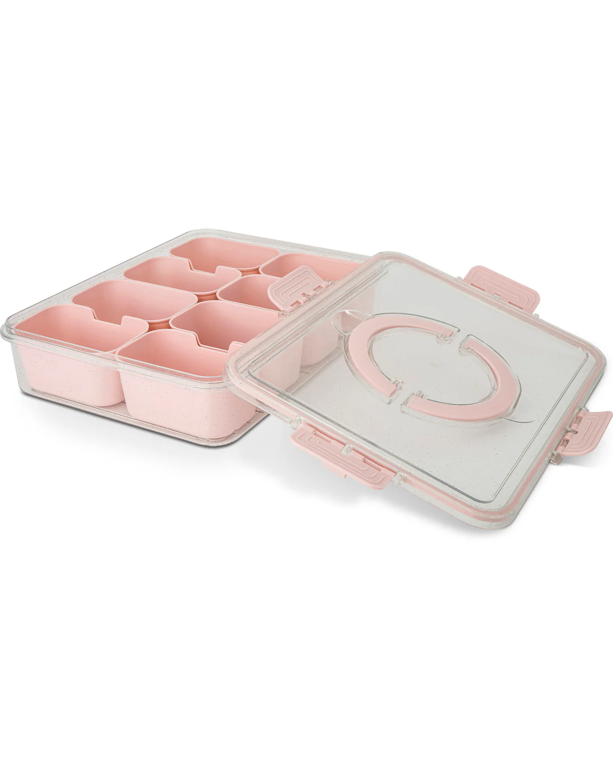 9 Section Glitter Handled Snackle Crepe - Image 3