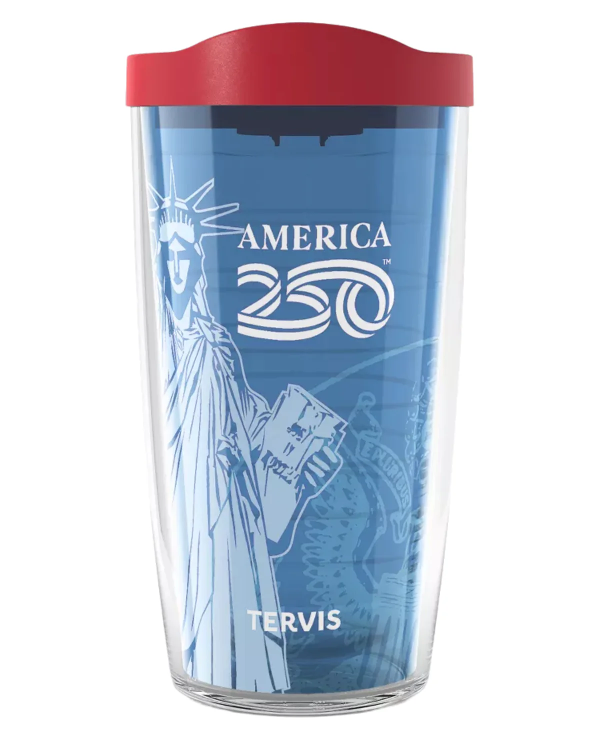 16oz America250 Liberty Blue Tervis