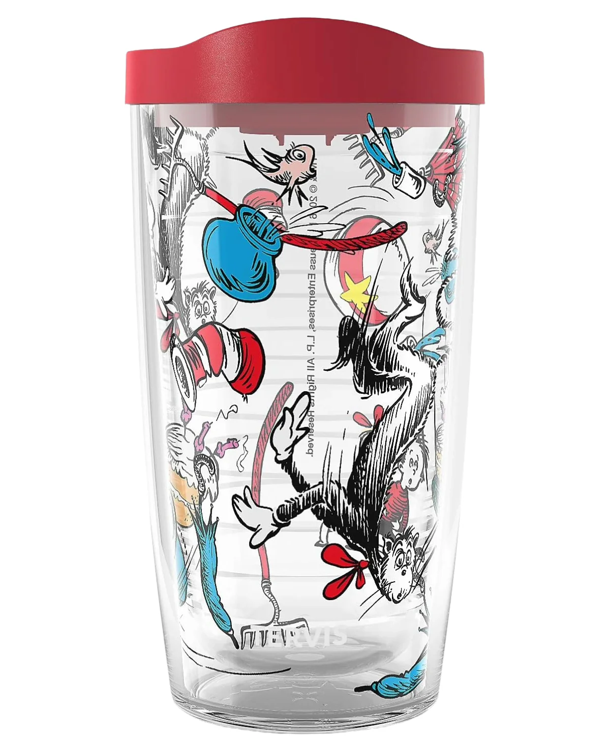 16oz Cat In The Hat Isn't Sure About That Tervis
