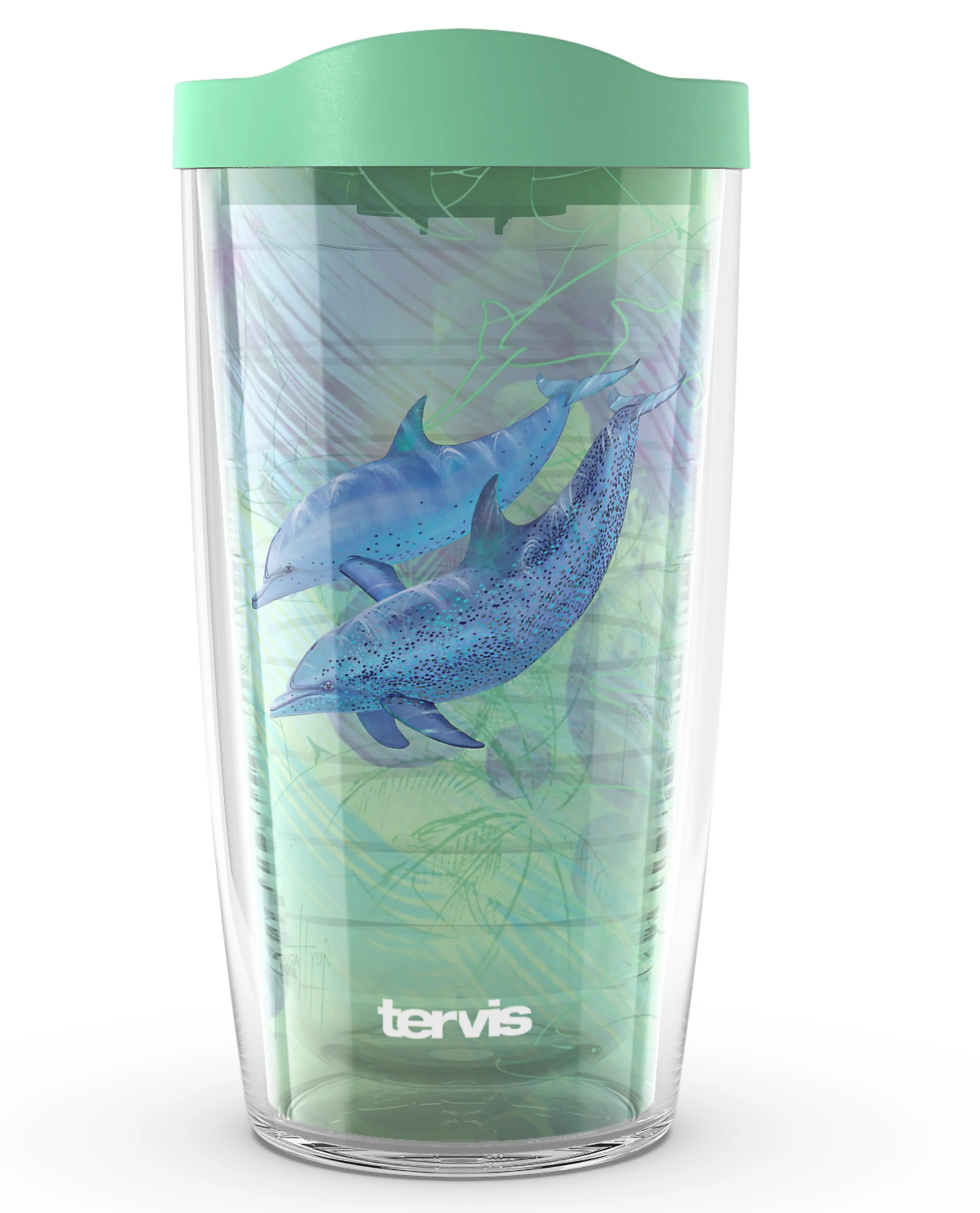 16oz Guy Harvey Dolphin Tervis Tumbler