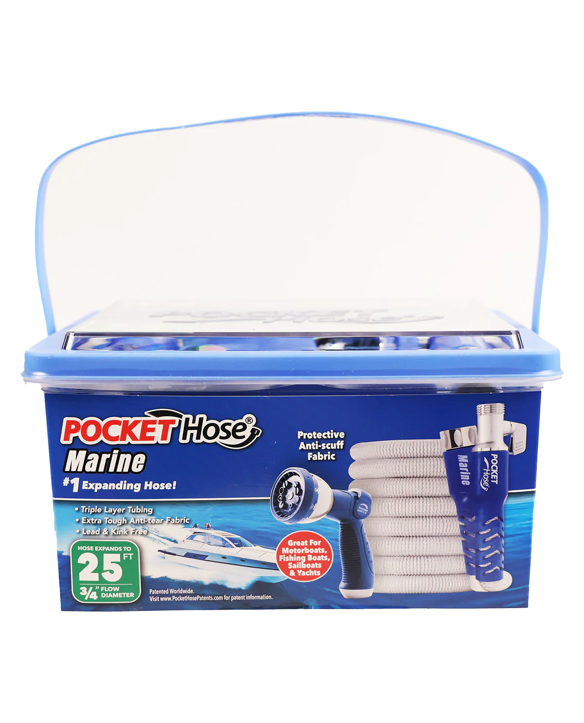 25ft Marine Pocket Hose