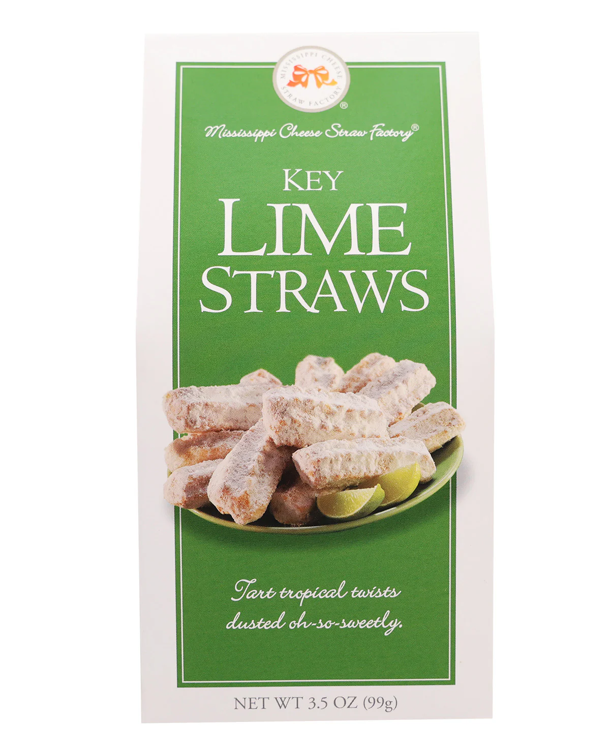 Mississippi Cheese Straws 3.5oz Key Lime Flavor