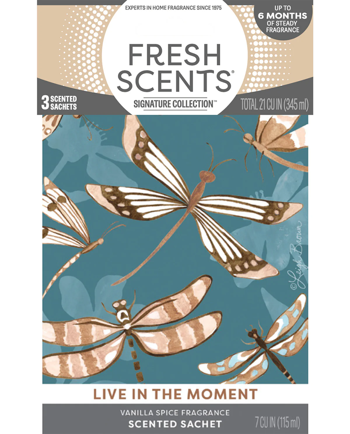 Live In The Moment 3pk Scented Sachets