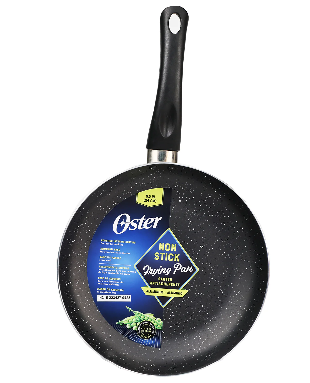 9.5" Black Base Outer Non Stick Pan