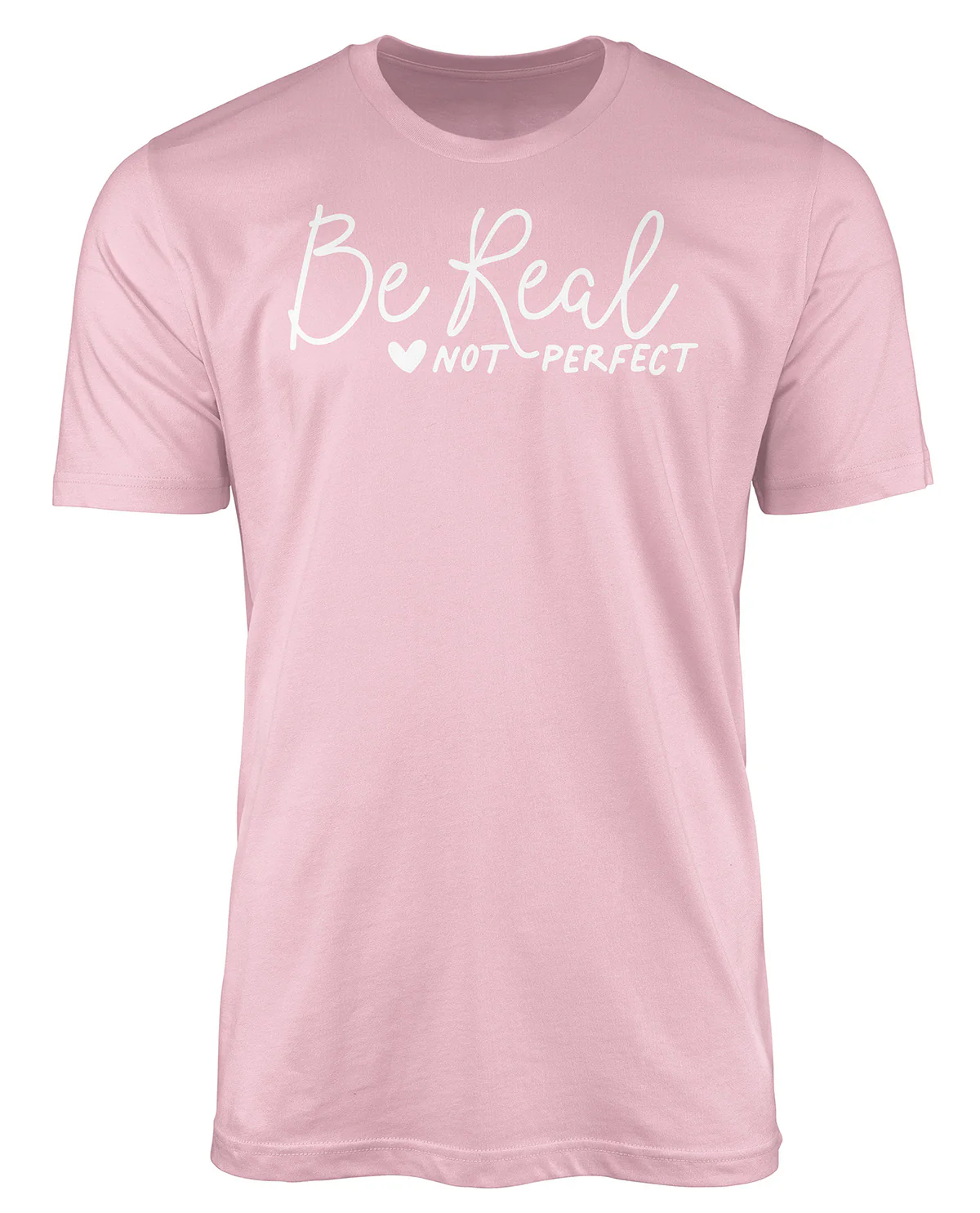 Be Real Short Sleeve Screen Tee Lt Pink