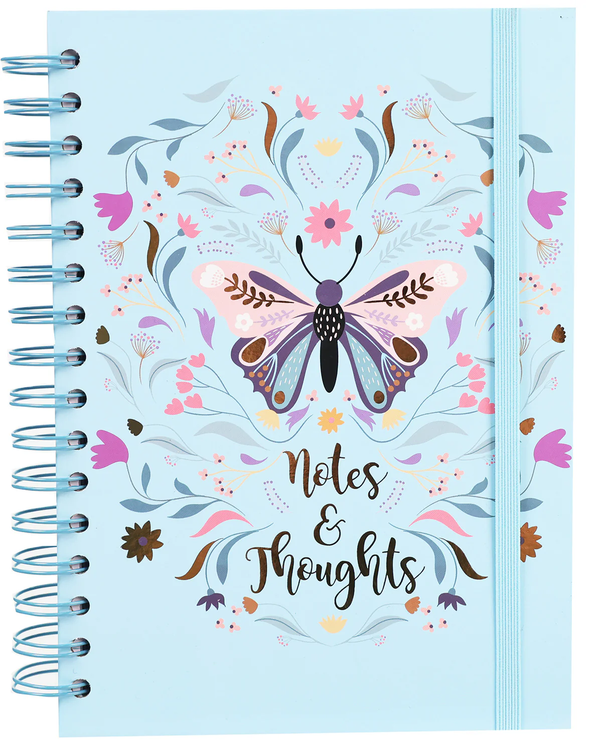 Butterfly Spiral Notebook