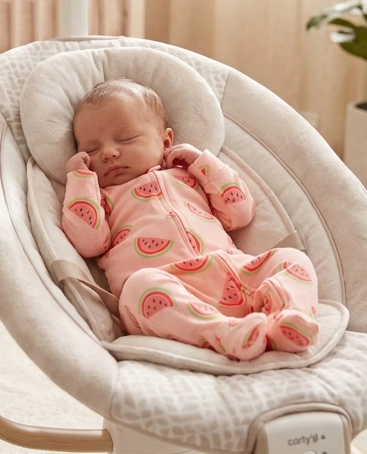Baby Views Cotton Coveralls - Watermelon