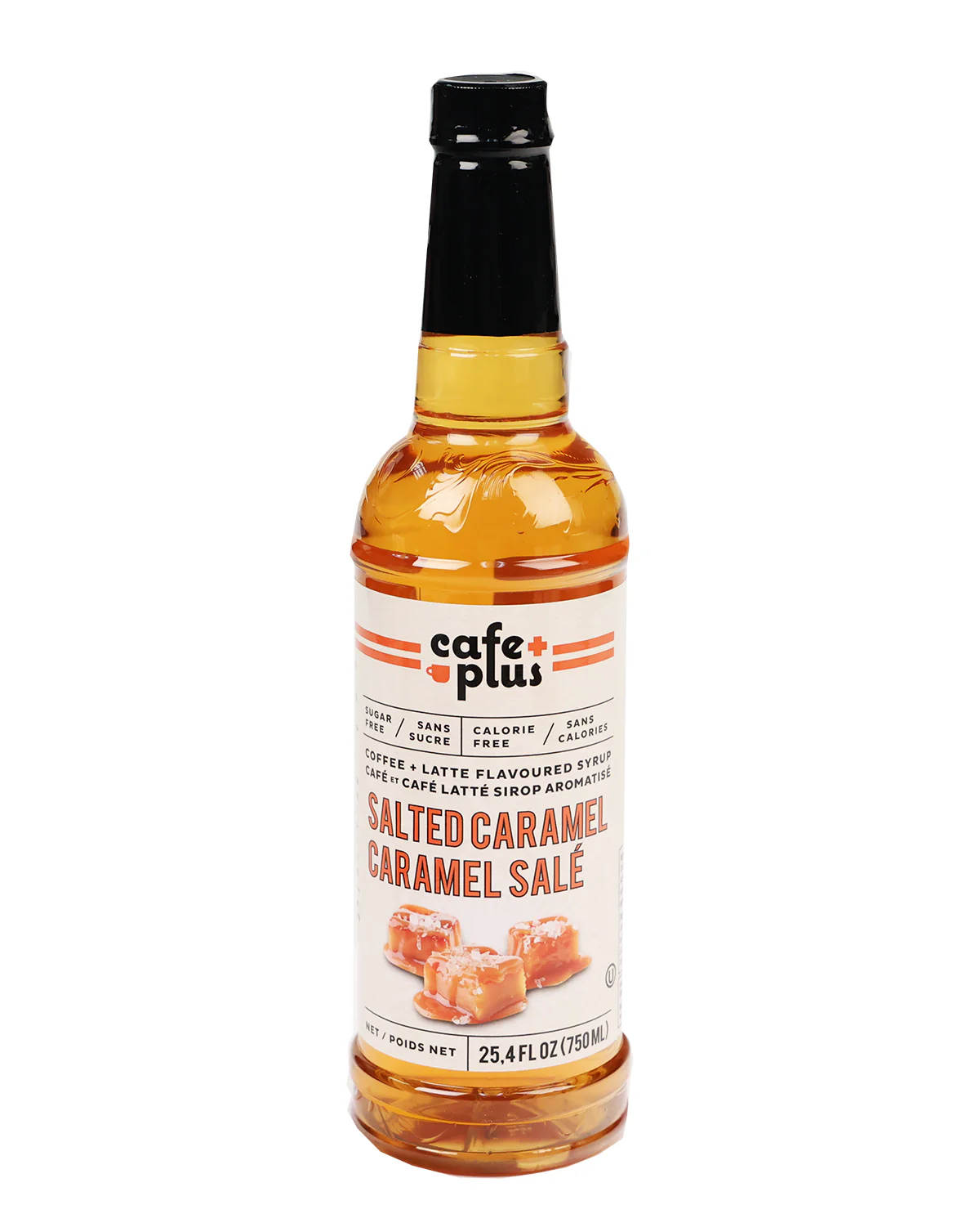 Cafe Plus Salted Caramel-Flavored Coffee Syrup