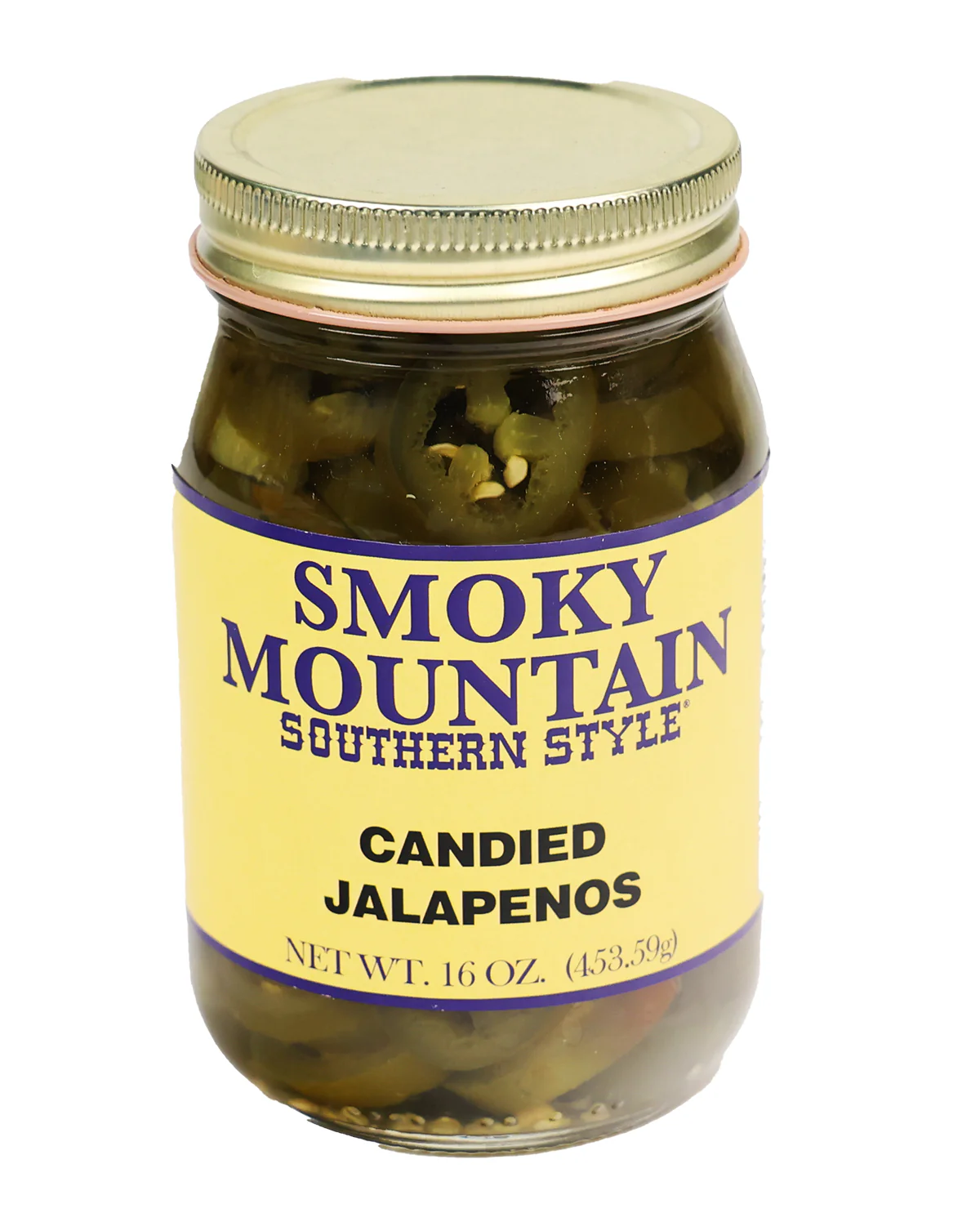 Smoky Mountain Candied Jalapenos - 16oz
