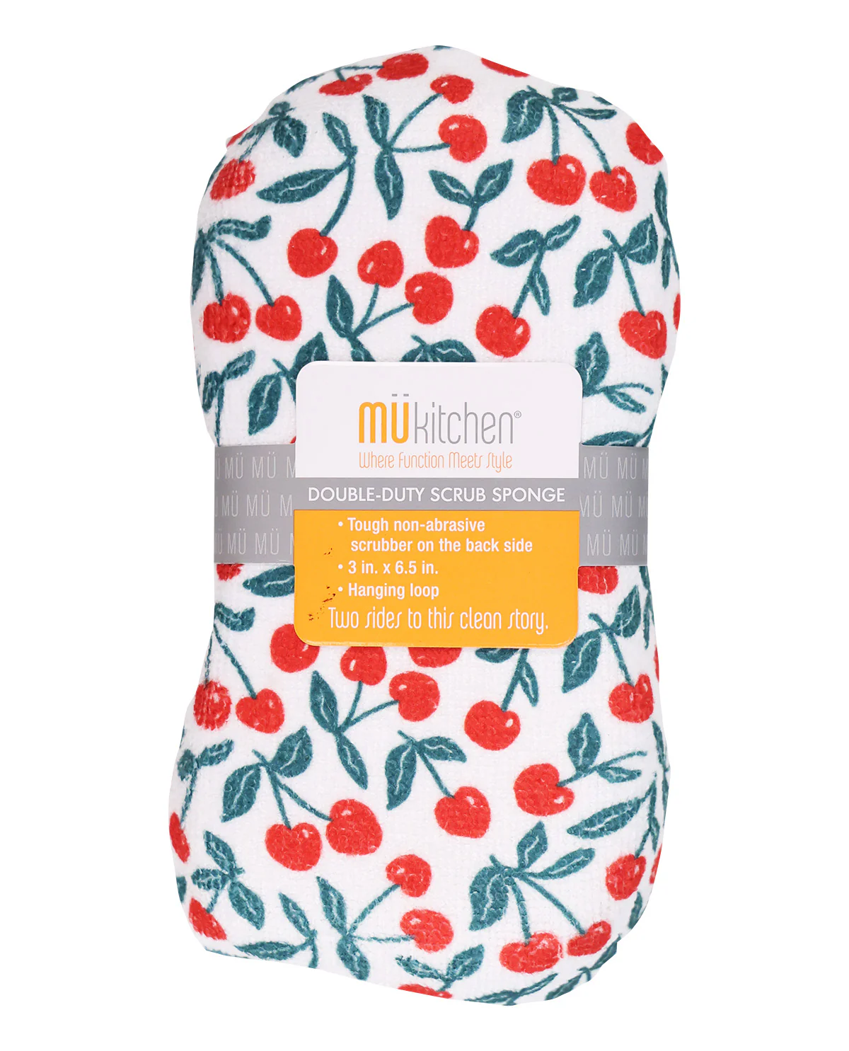 Cherry Pit Scrub Sponge