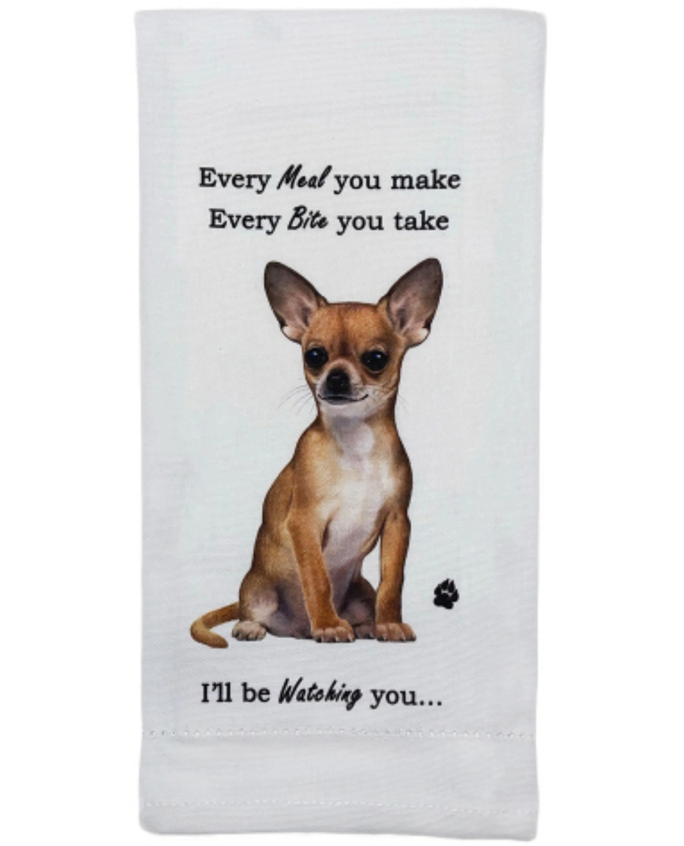 Chihuahua Kitchen Towel
