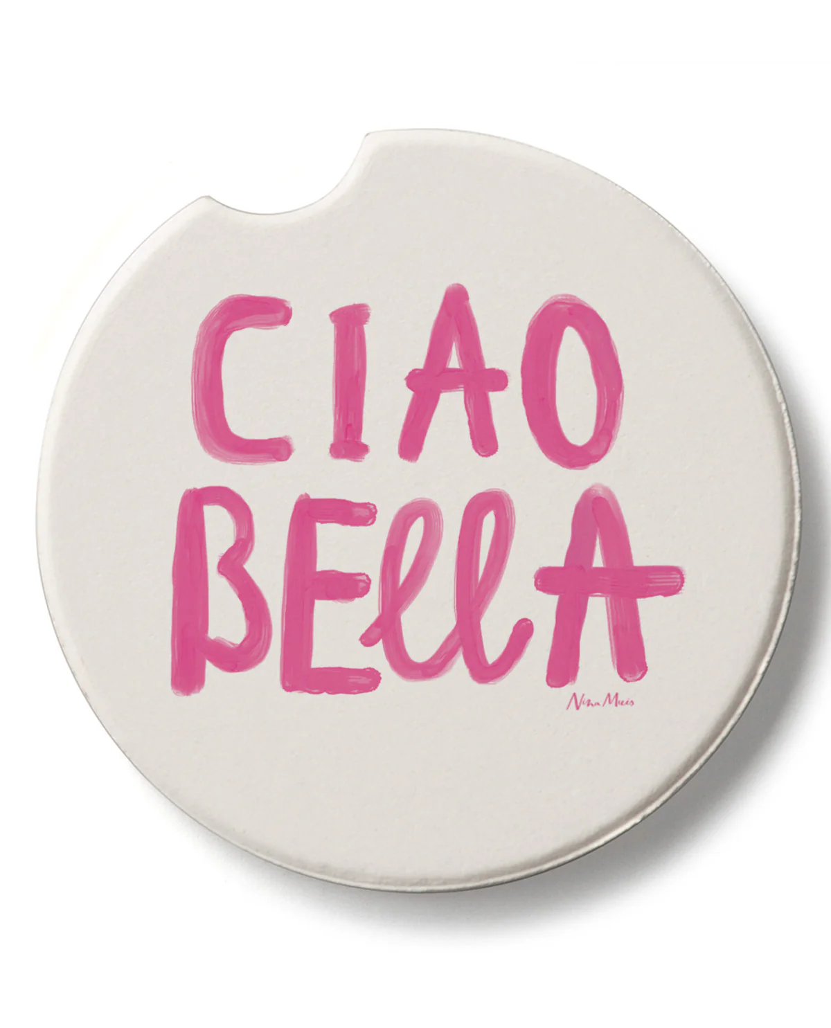 "Ciao Bella" Car Coaster