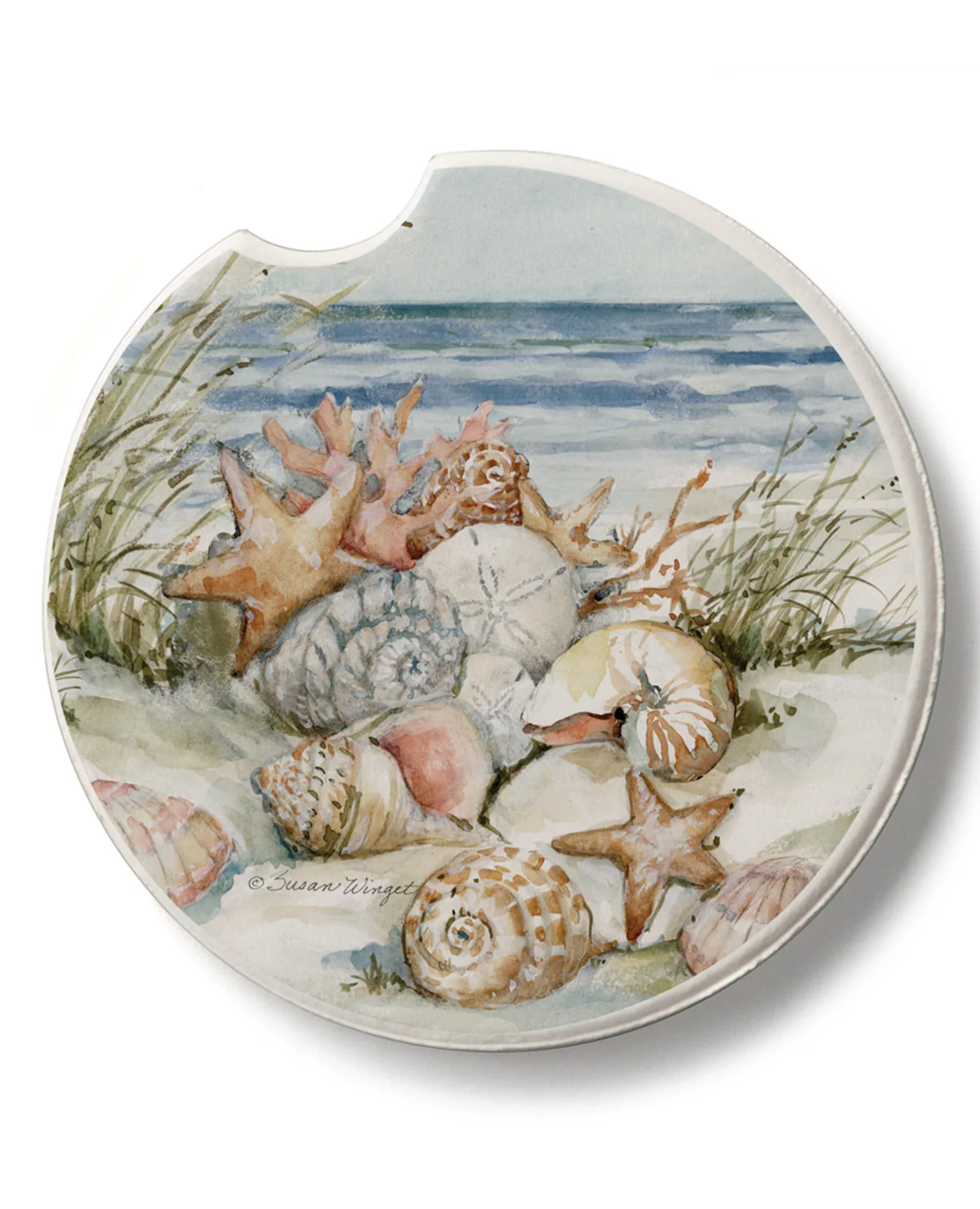 Coastal Sanctuary Car Coaster