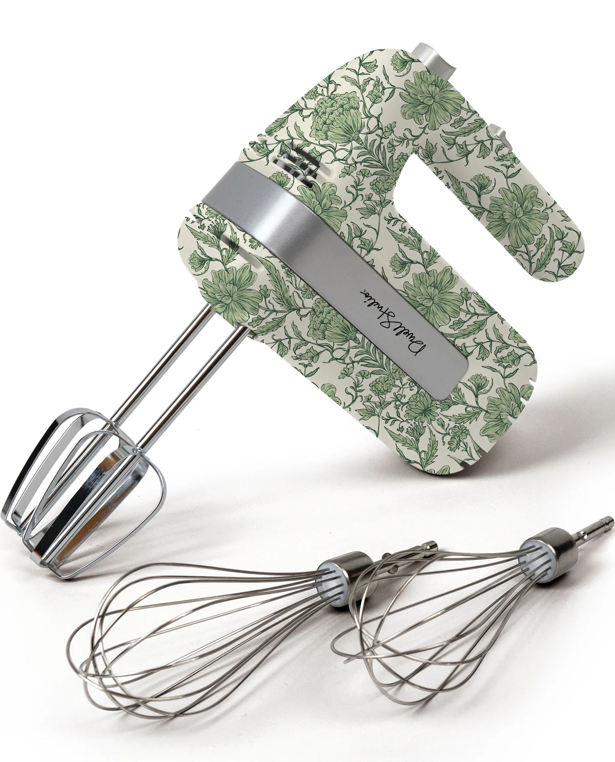 Dwell Printed Hand Mixer Green