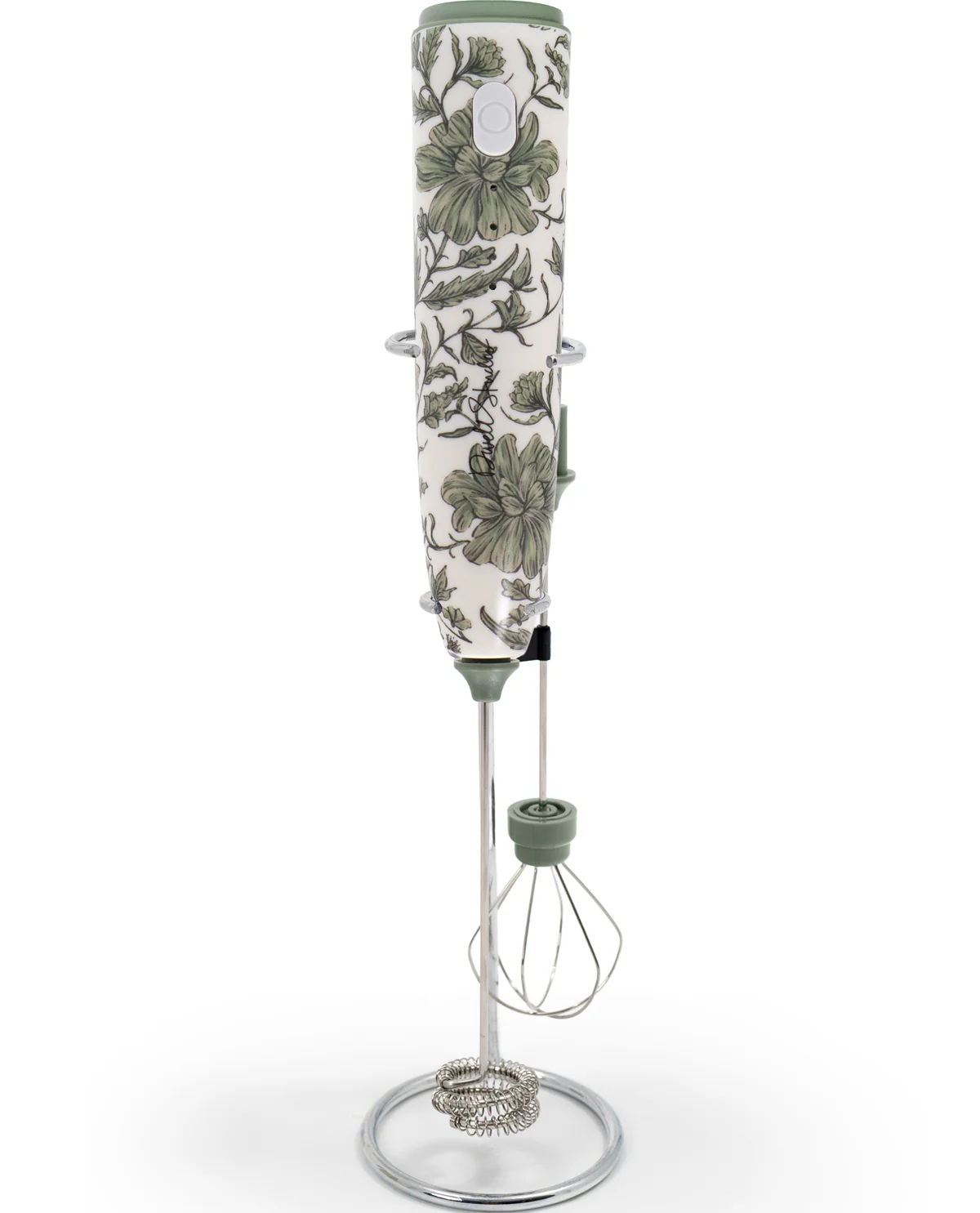 Green Printed Milk Frother