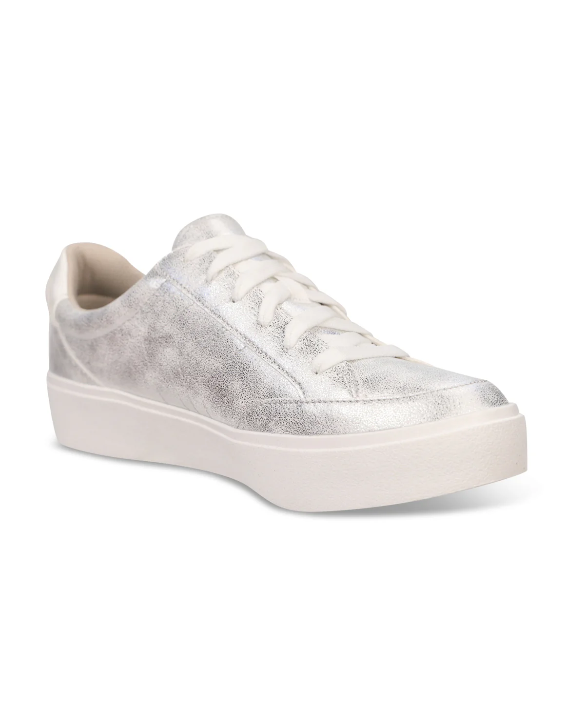 Dr Scholls Madison Lace Sport Shoe Silver - Image 3