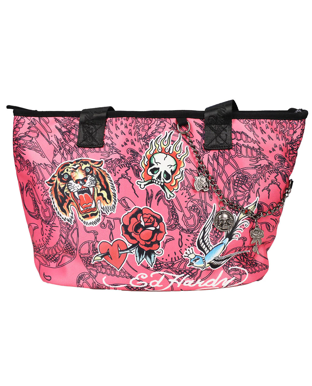 Ed Hardy Tillie Tote Pink