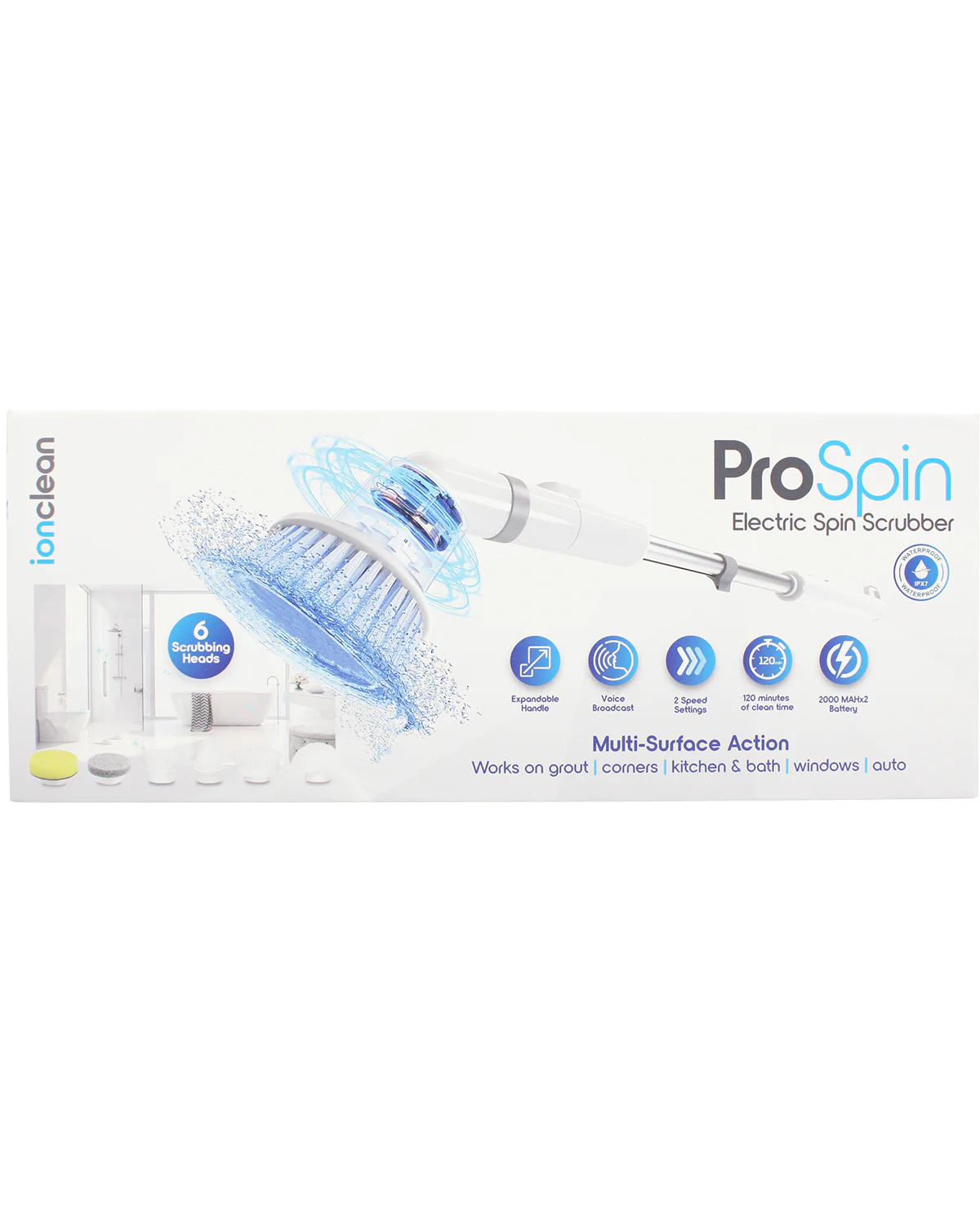 Expandable ProSpin Brush