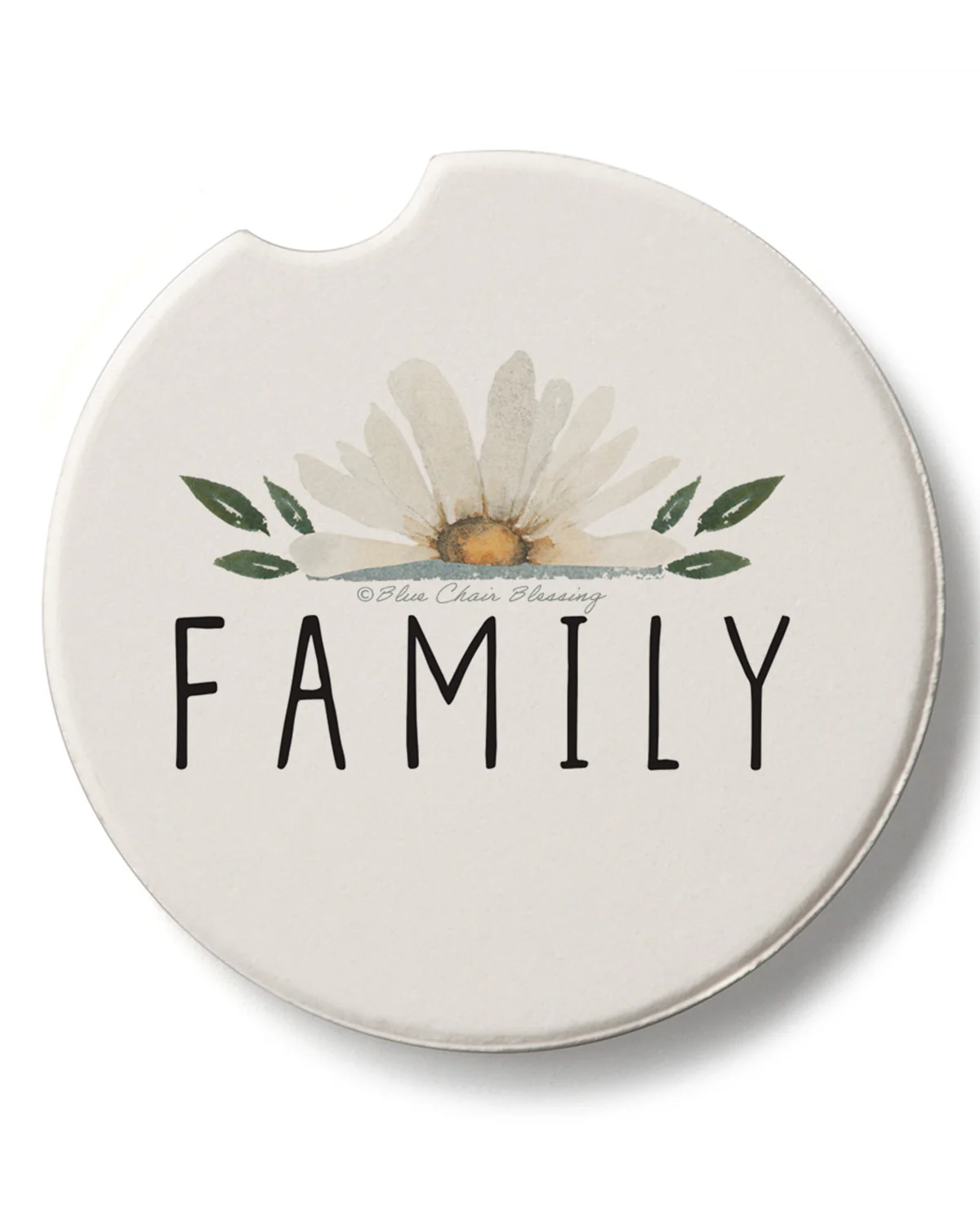 Family Floral Car Coaster