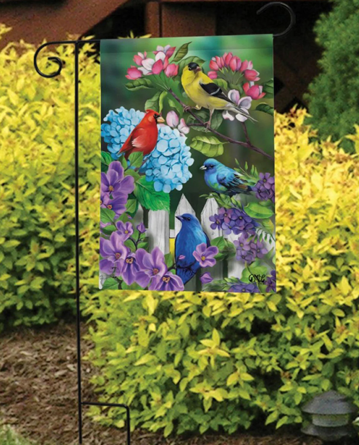 Feathered Friends Garden Flag - Image 2