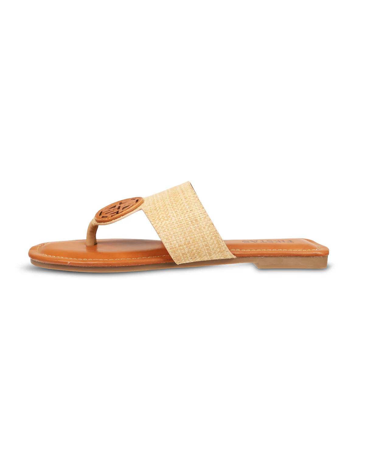 Fiestas Hallie-6 Sandal Natural