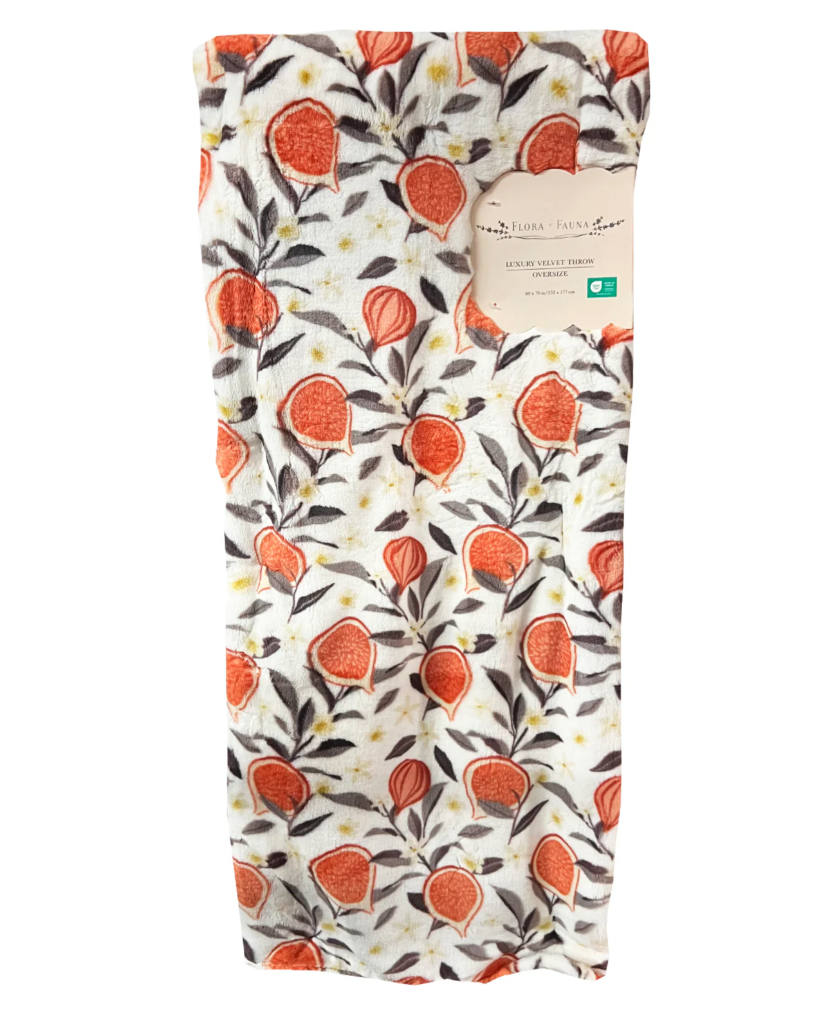Figs Floral Throw