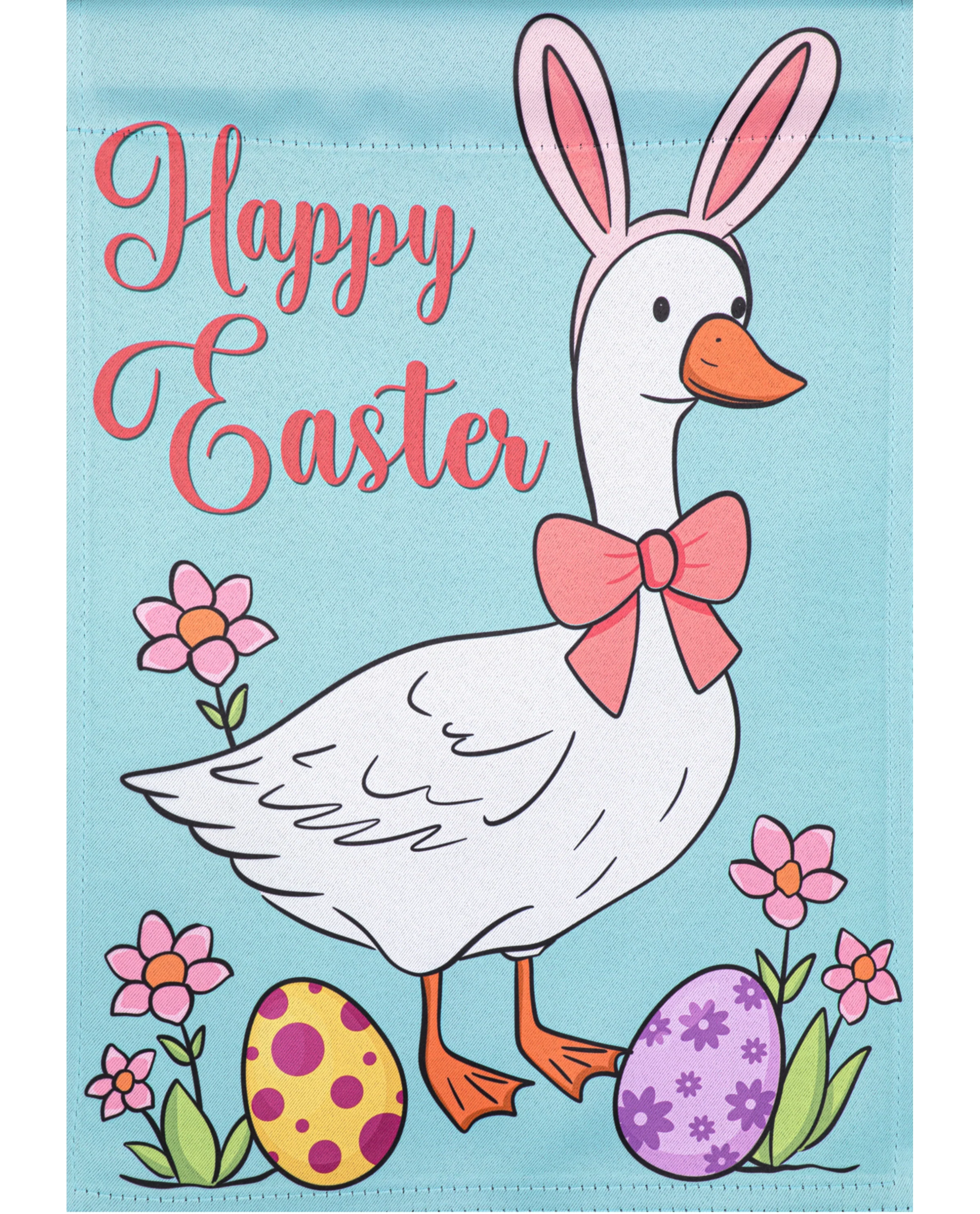 Evergreen House Flag Easter Goose