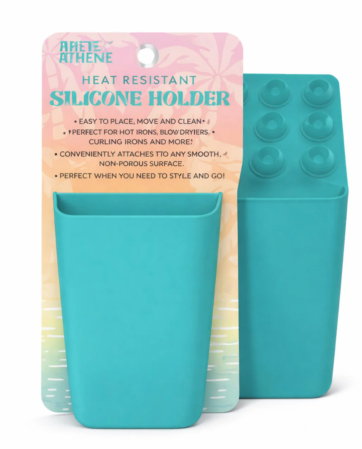Heat Resistant Silicone Holder Pouch With Silicone Cups