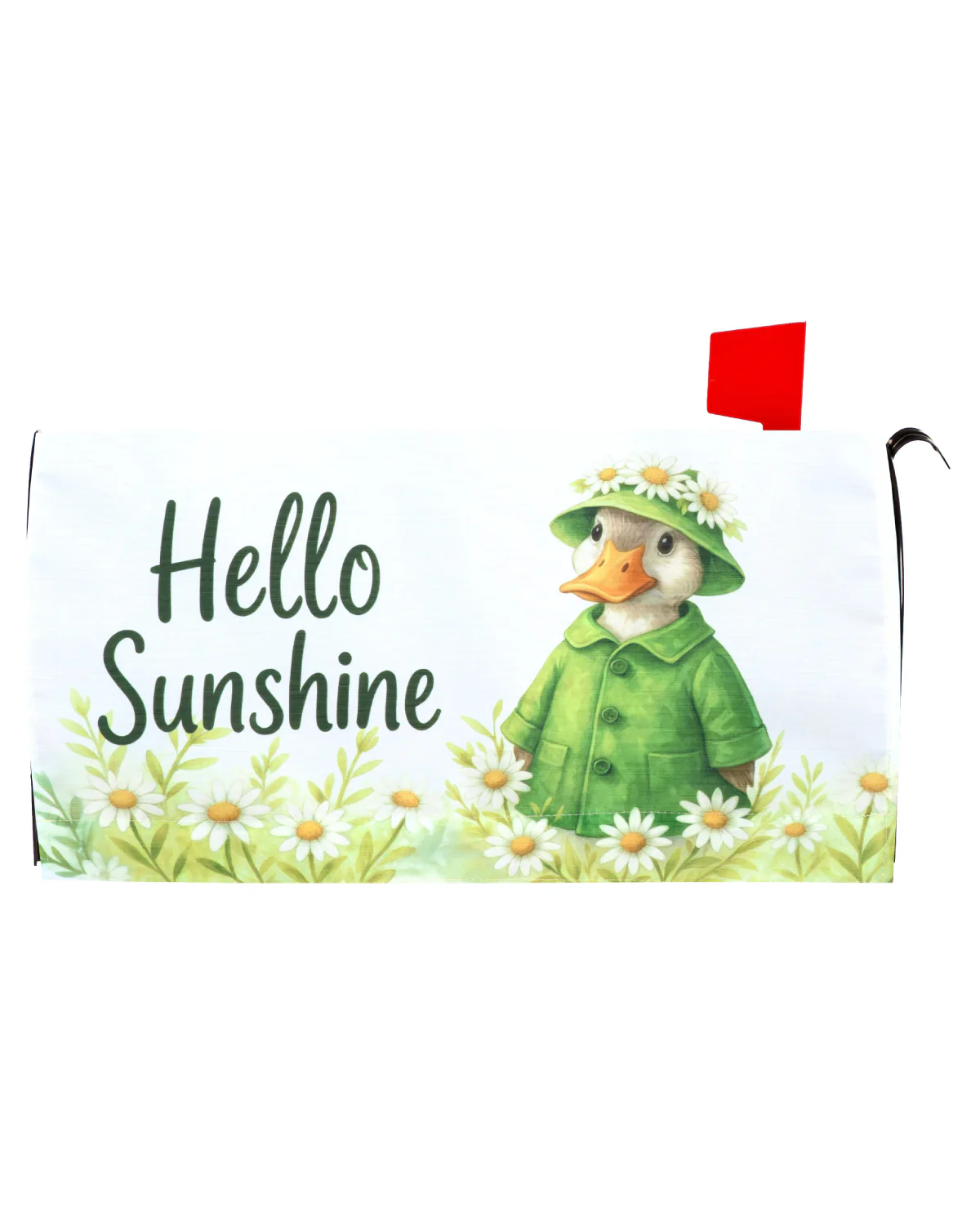 "Hello Sunshine" Goose Mailbox Cover