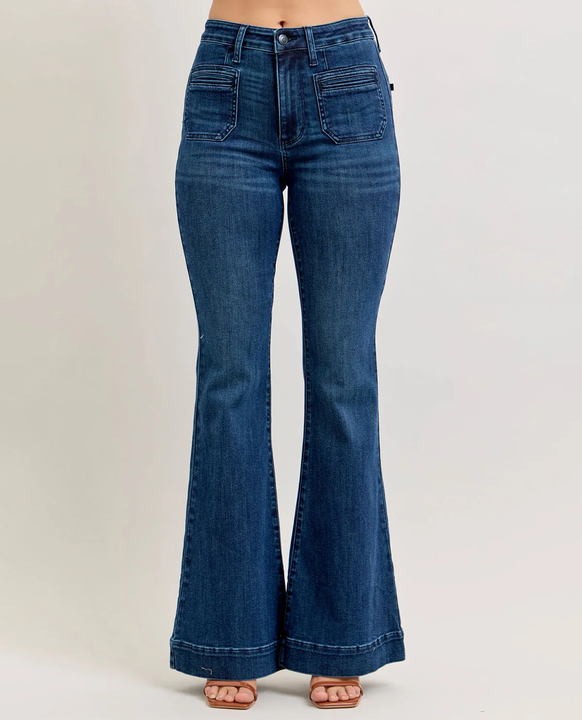 Judy Blue High Waist Bootcut Jeans Dark Wash