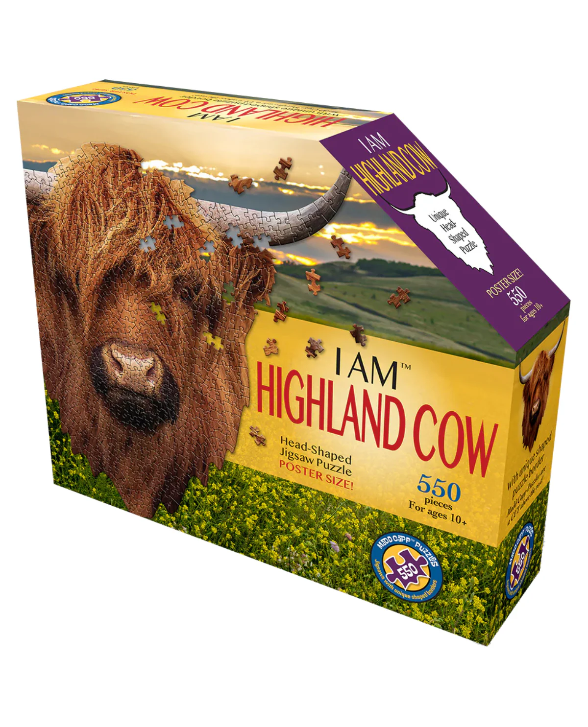 "I Am Highland Cow" 550-Piece Puzzle