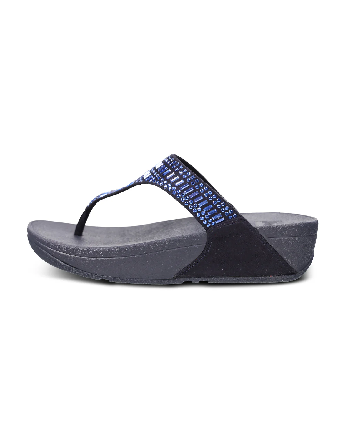 Fitflop Incastone Toethong Sandal Midnight Navy