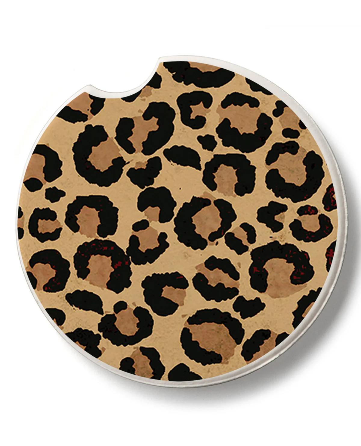 Leopard Print Car Coaster