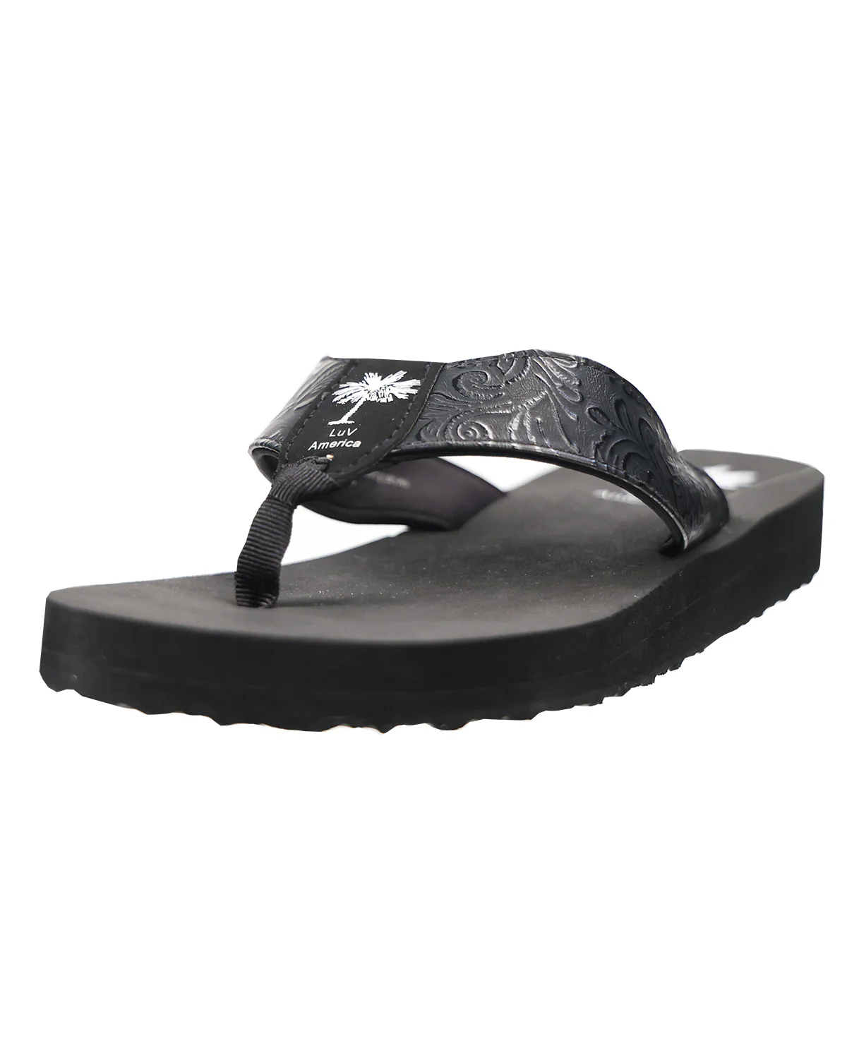 Luv America Pansy Thong Sandal