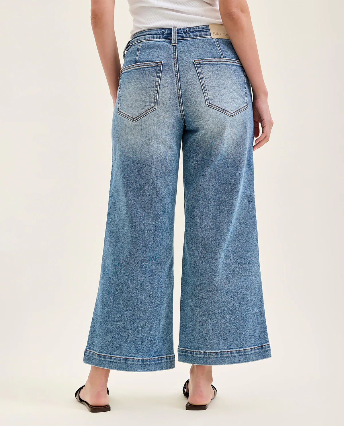 Judy Blue Mr Bootcut Jean Medium Wash - Image 3