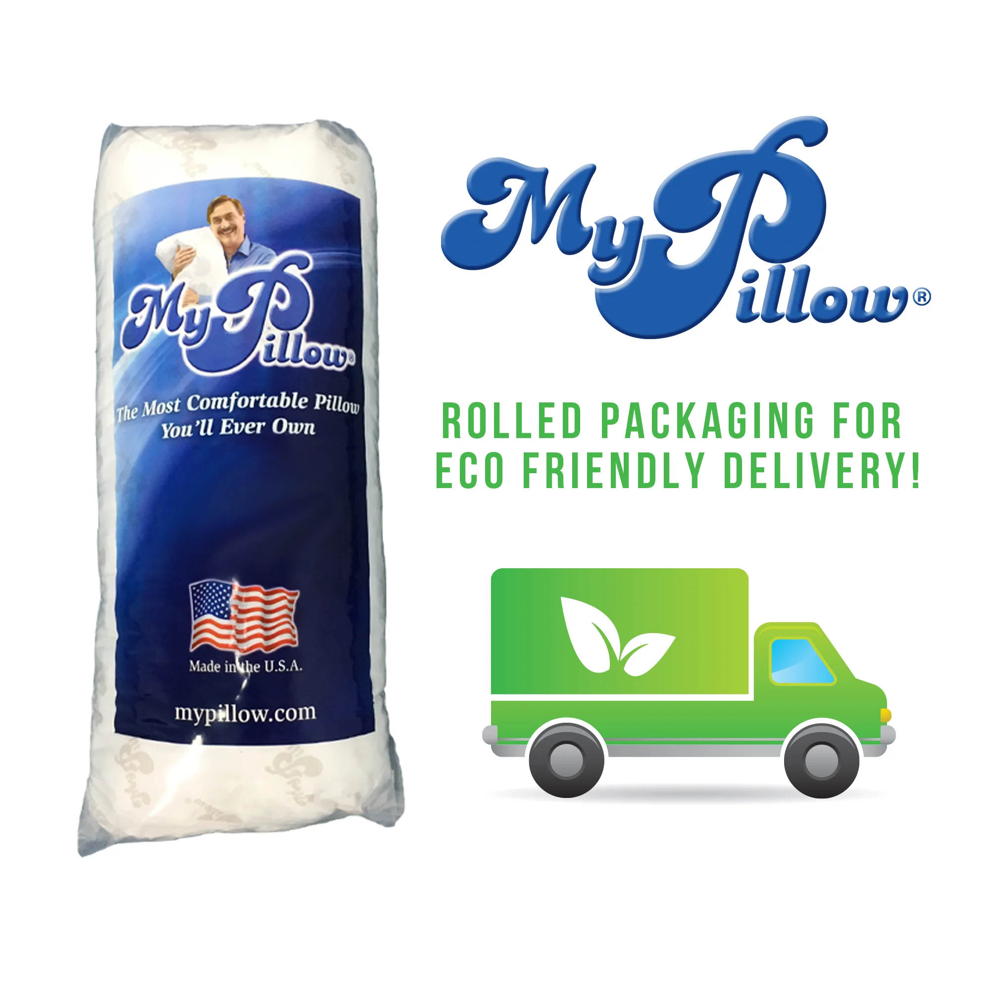 My Pillow Classic King Medium Fill Bed Pillow - Image 5