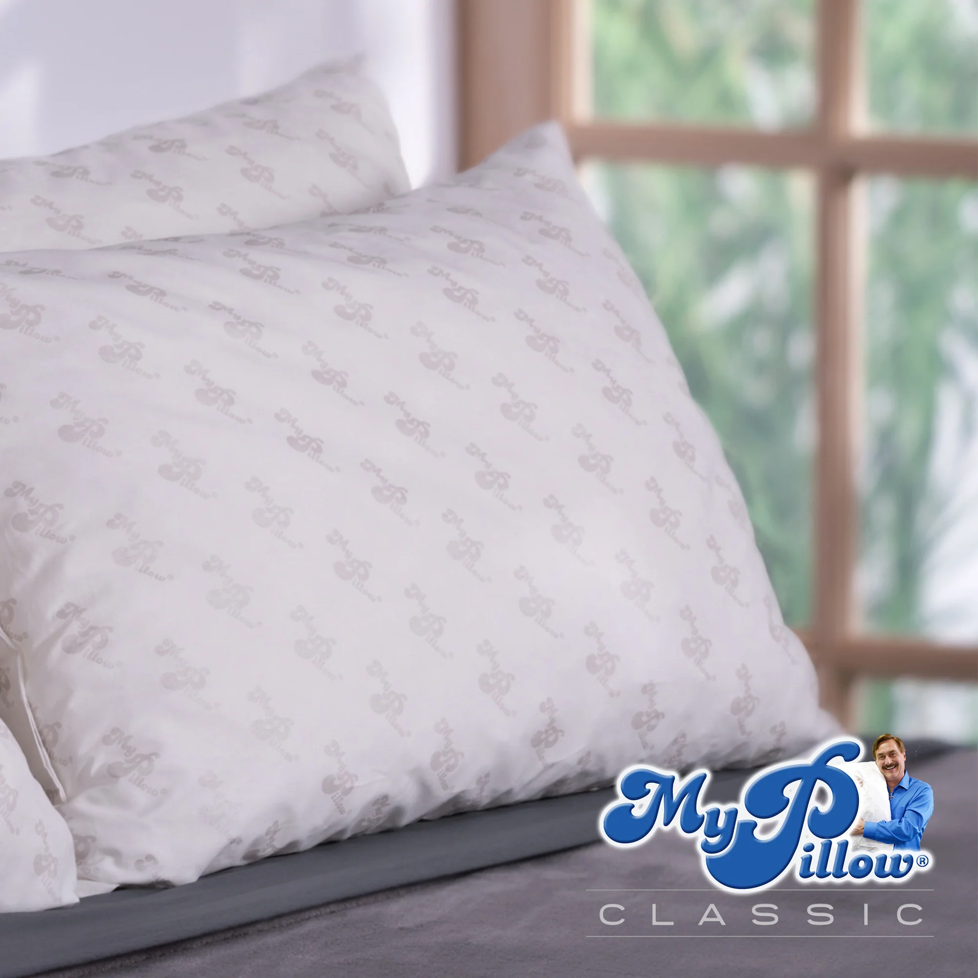My Pillow Classic Queen Medium Fill Bed Pillow - Image 5