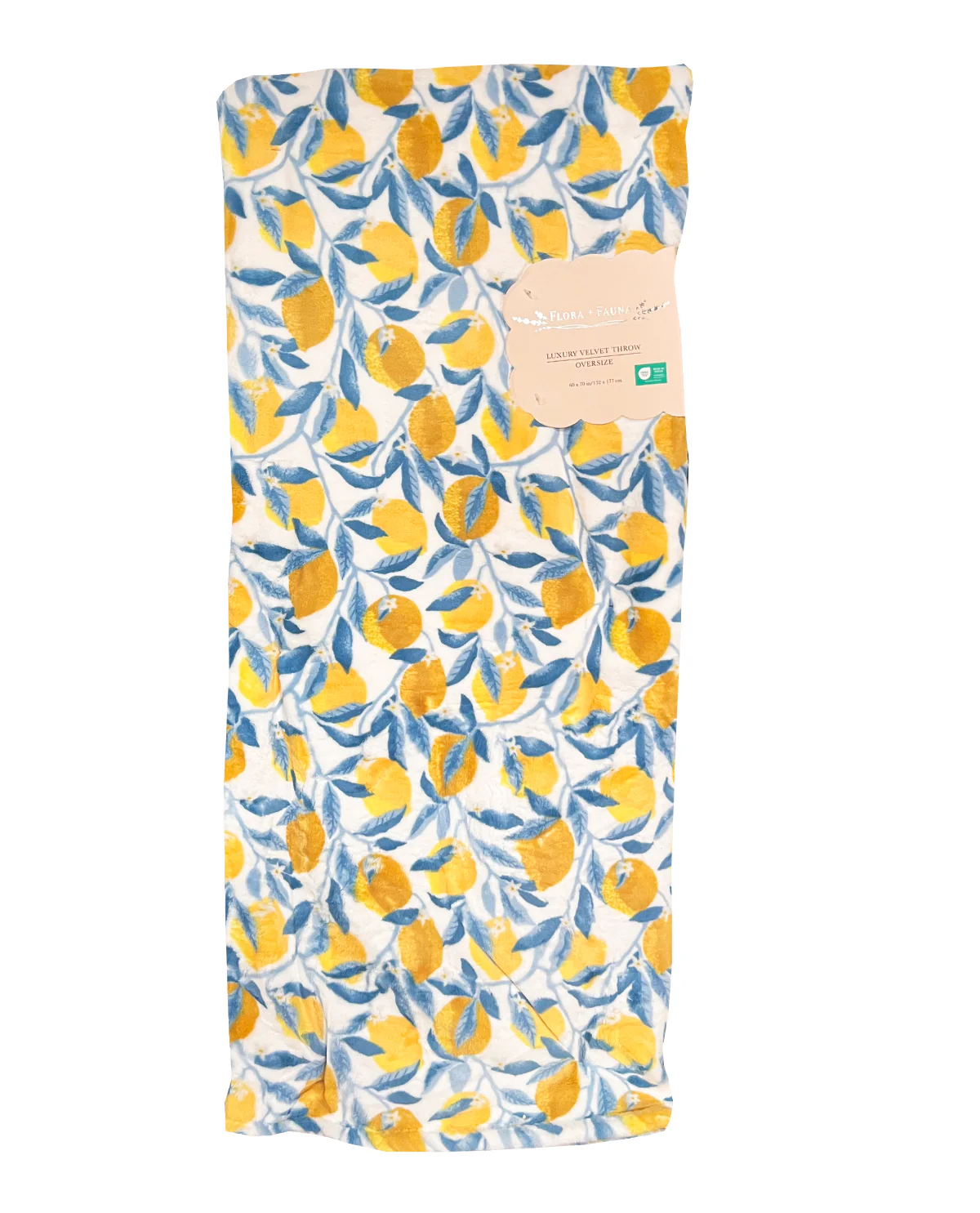 Lemon Throw 60"x70"
