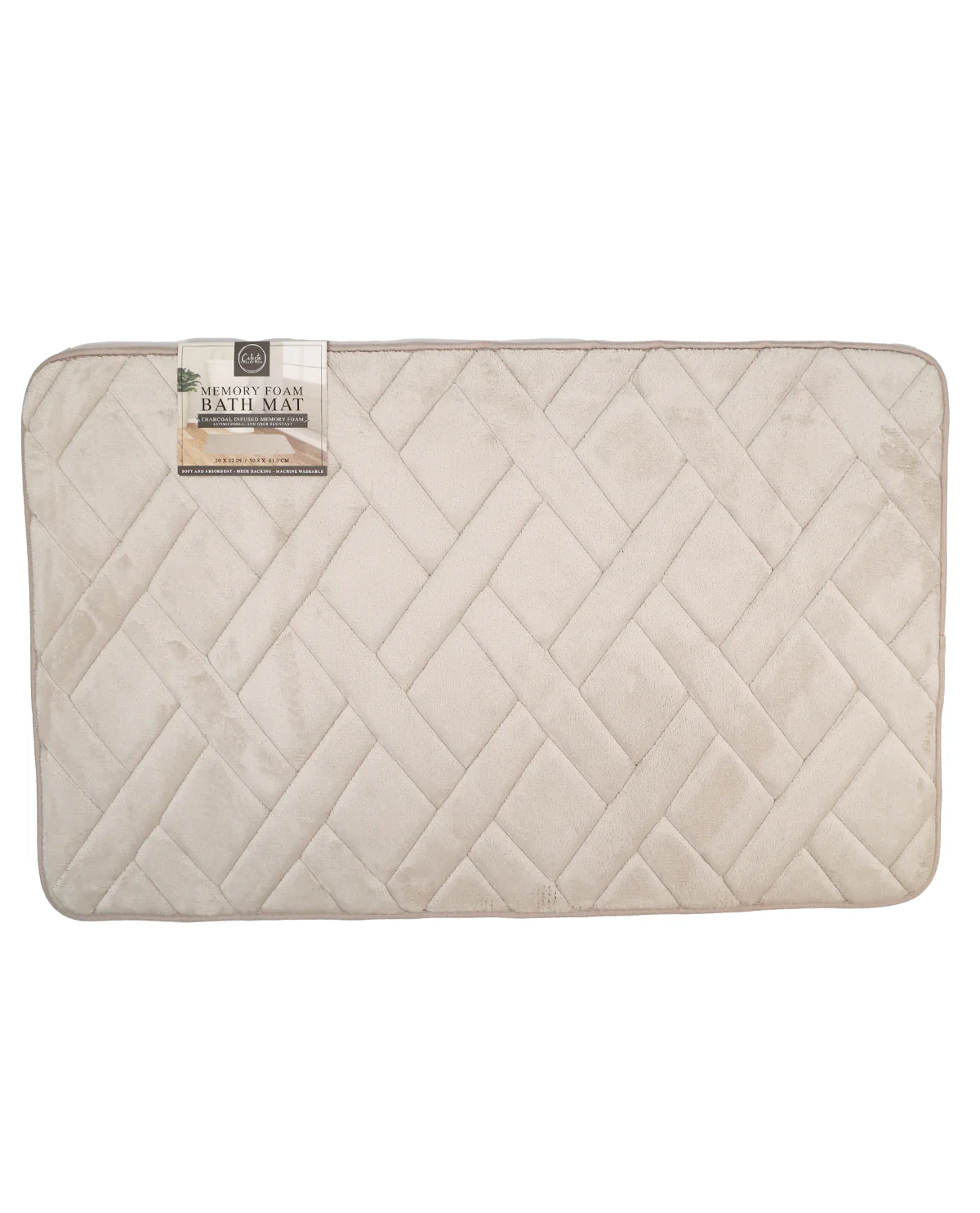 Natural Memory Foam Bath Mat