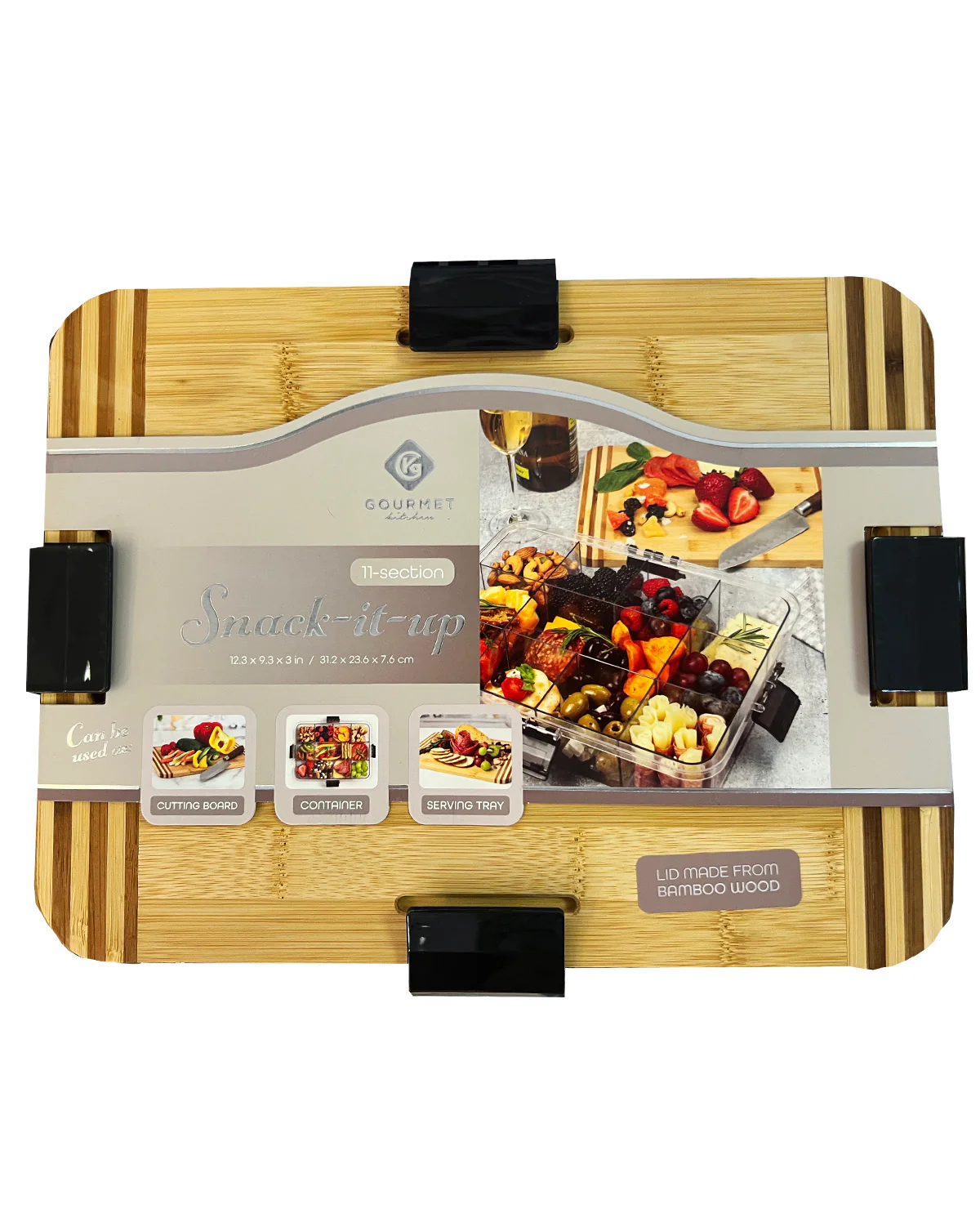 11 Section Serving Tray With Lid