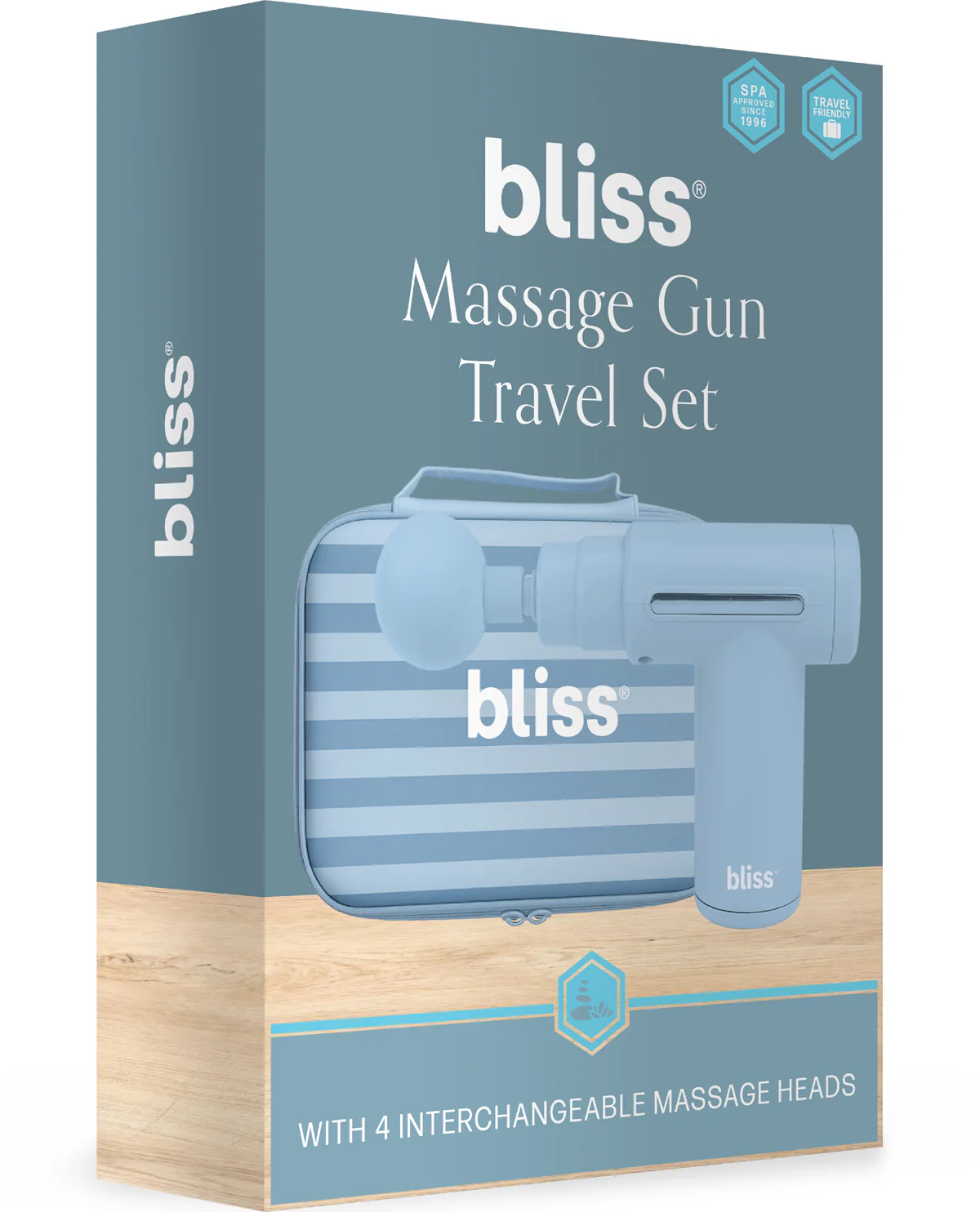 Pink Massage Gun Travel Set - Image 2