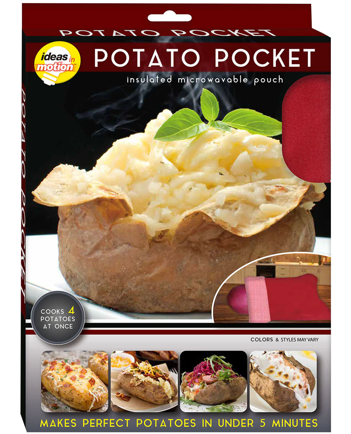 Potato Pocket Microwavable Cooker