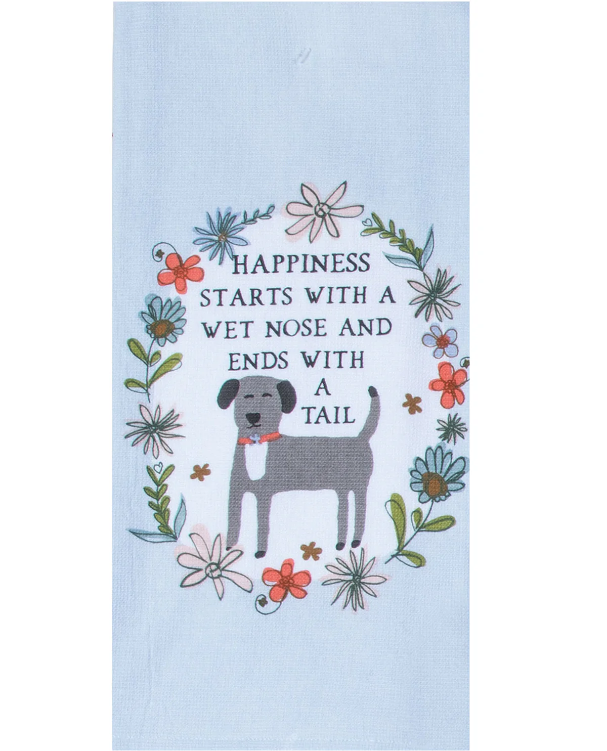 Happiness Dog Kitchen Towel