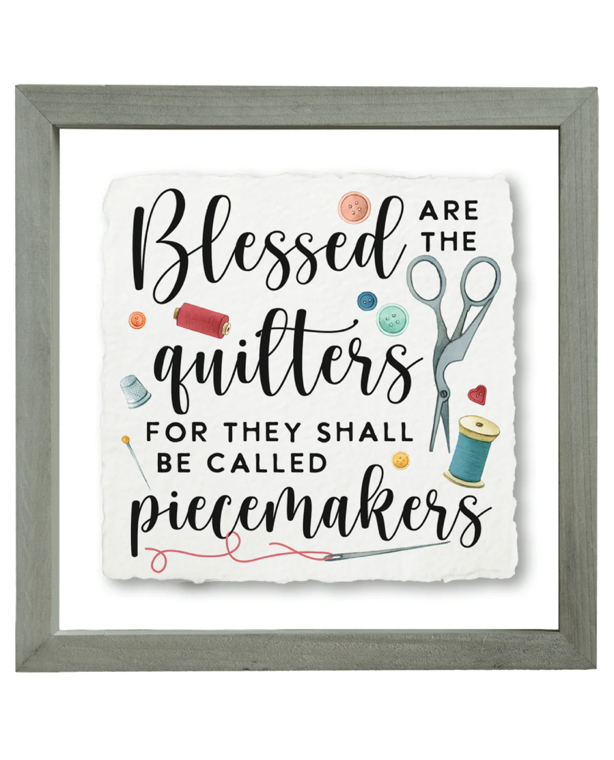 "Quilting Piecemakers" Novelty Sign