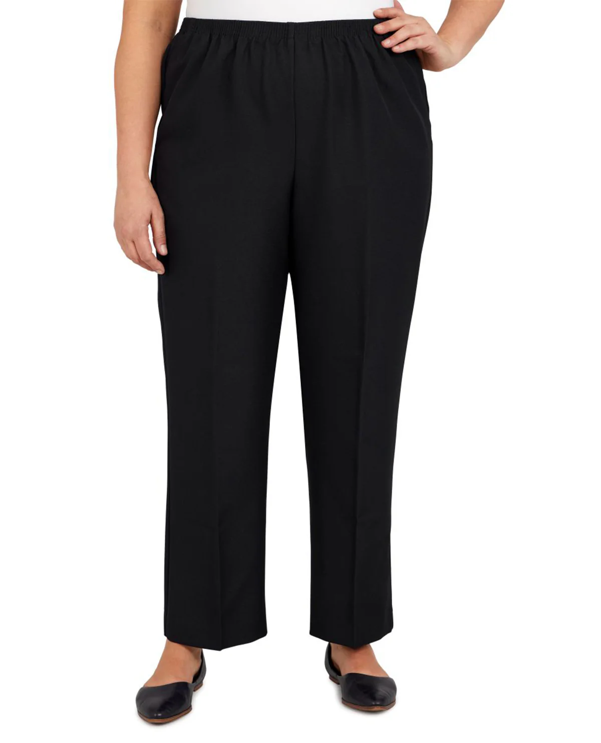 Alfred Dunner Classic Pant Short