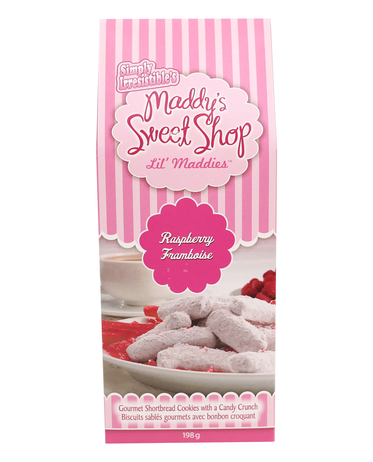 Maddy's Sweet Shop Raspberry Shortbread Cookies