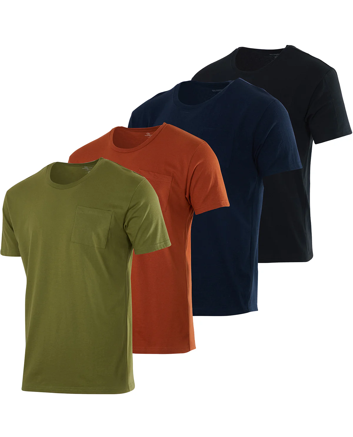 Real Essentials Cotton Performance Short Sleeve Crew Neck T-Shirt