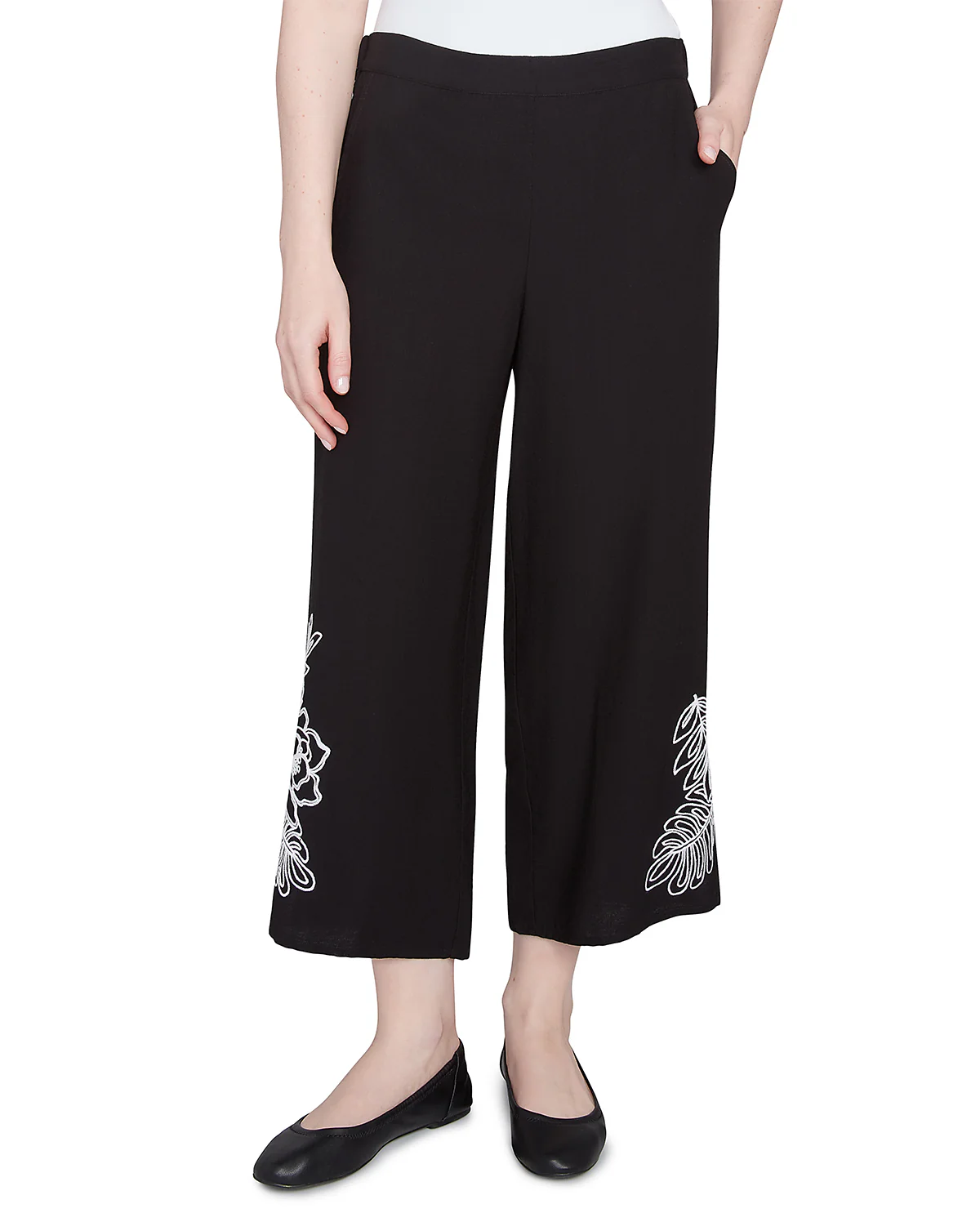 Ruby Road Bali Bliss Luxe Wide Pant Black