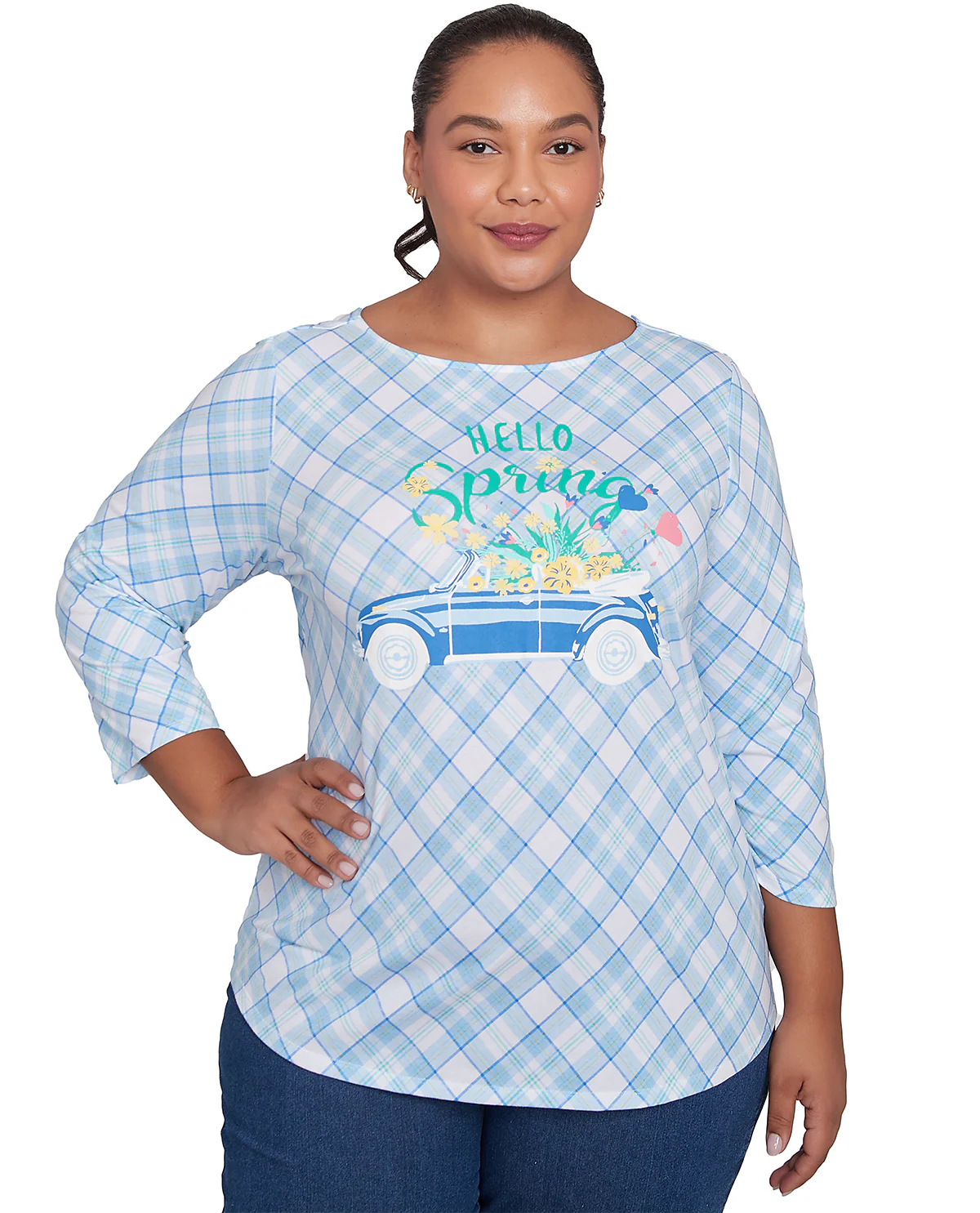 Ruby Road Must Haves Hello Spring Knit Top Julep