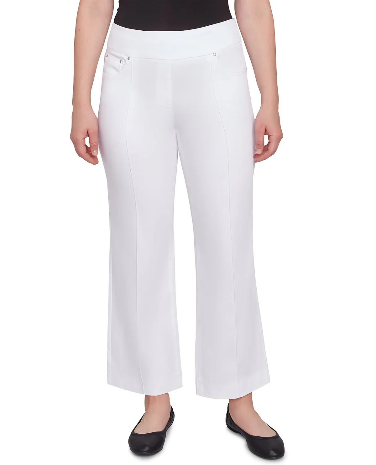 Ruby Road Monochrome Moment Denim Wide Leg Pant